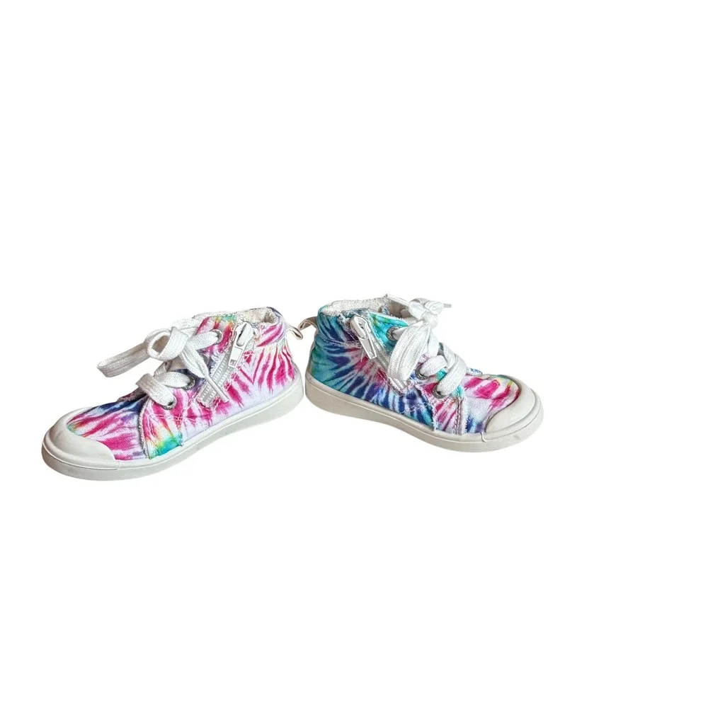 Blowfish Malibu Kids Valara-T Tie Dye High Top Sneakers Multi‎ Color Size 7M